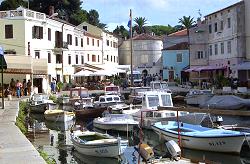 im Hafen von Veli Losinj