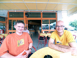 Reisebericht - mit tuifly.com nach Mali Losinj in Kroatien - .. Frühstück in Malinska auf der Insel Krk