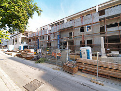 Reisebericht - mit tuifly.com nach Mali Losinj in Kroatien - und nun wird in Mali Losinj ein neues Wohn und Geschäftshaus gebaut