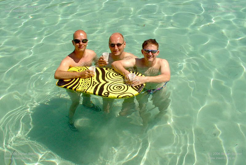 auf Tour mit Kapit�n Mate auf Insel Losinj / Kroatien