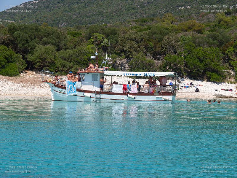 auf Tour mit Kapit�n Mate auf Insel Losinj / Kroatien