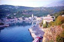 F�hranlegestelle Jablanac - Festland - Rab