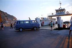 Auffahrt auf F�hre