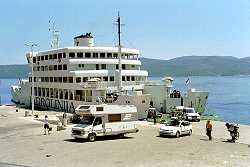 Autof�hre auf Insel Losinj